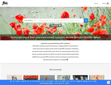 Tablet Screenshot of fbc.pionier.net.pl