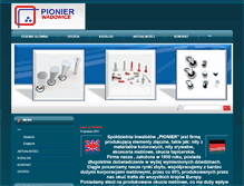 Tablet Screenshot of pionier.pl